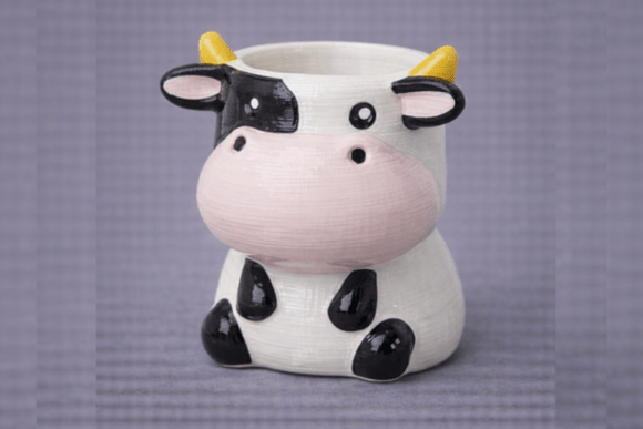 Bringing Farm Charm to Life: The Versatility of a Cow Planter 3D Print