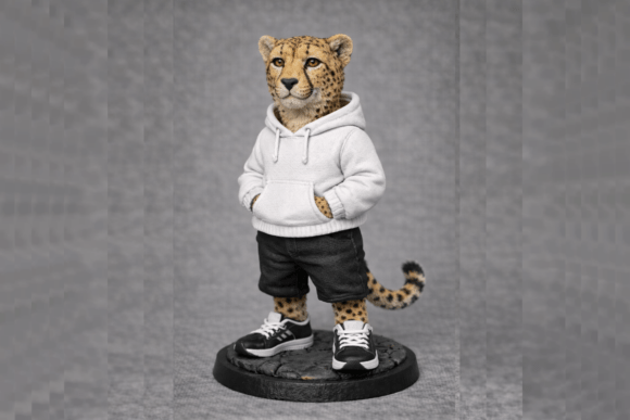 Cool Cheetah 3D Print: A Versatile Decor & Gift Idea